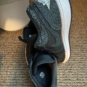 Nike Air Jordan Low SE Green and Black Elephant